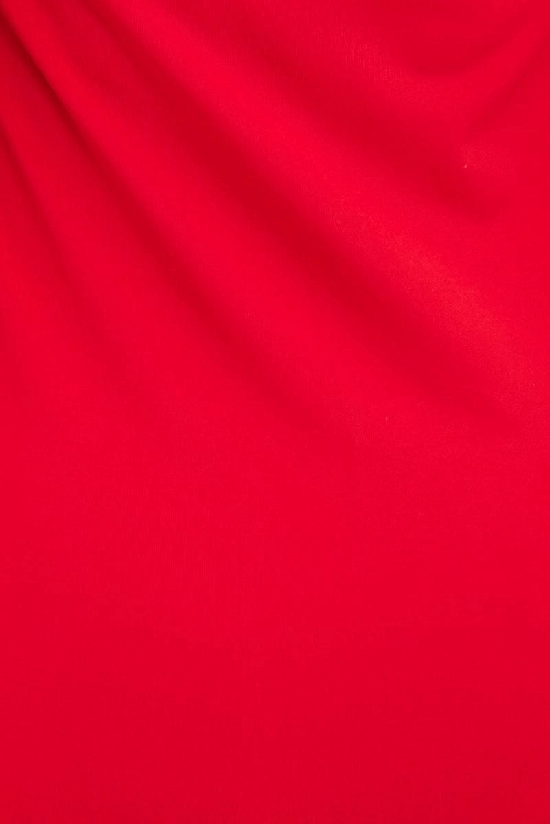 Red Evening Bodycon Dress