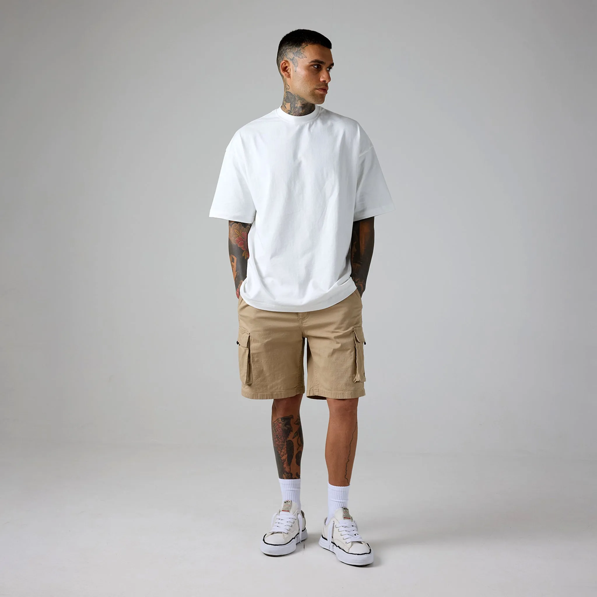 Ripstop Cargo Short | Stone