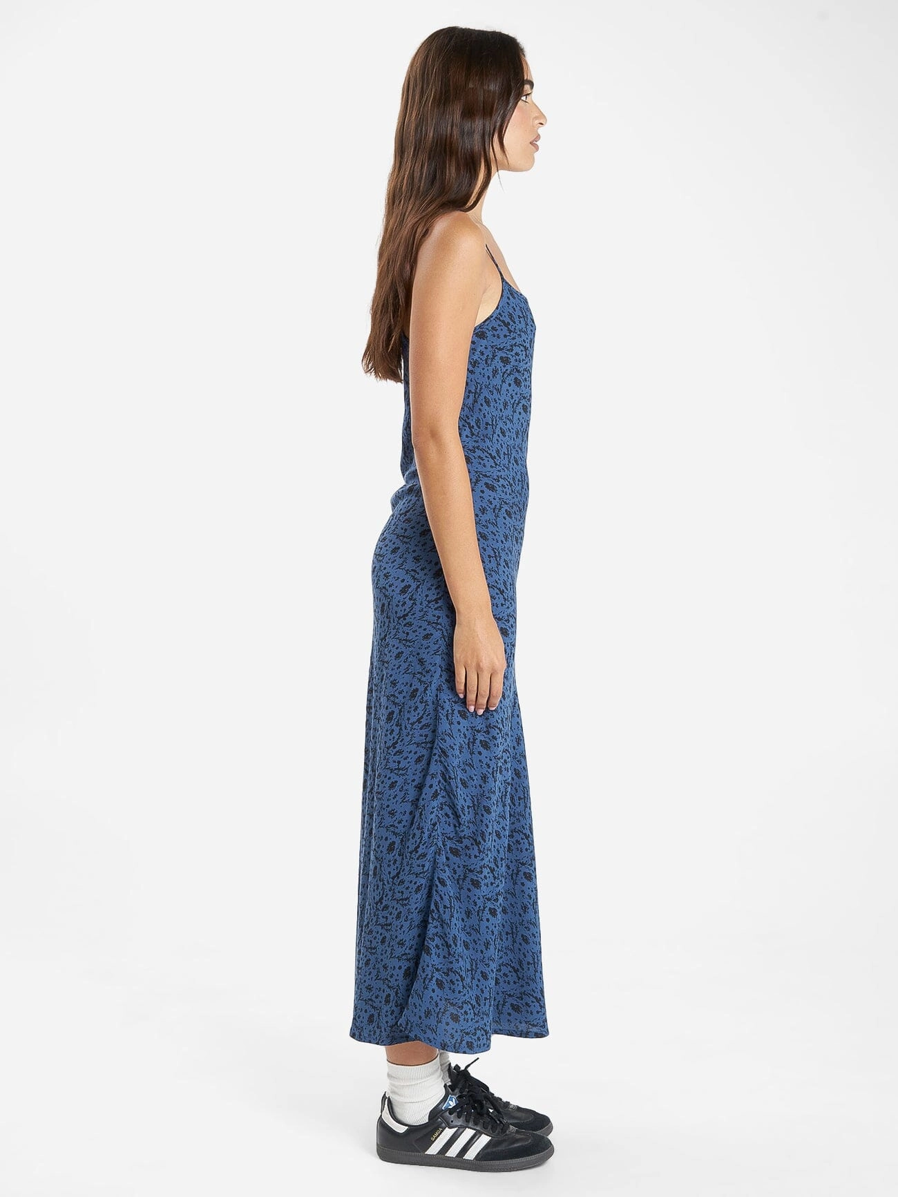 Rue Bias Dress - Ensign Blue