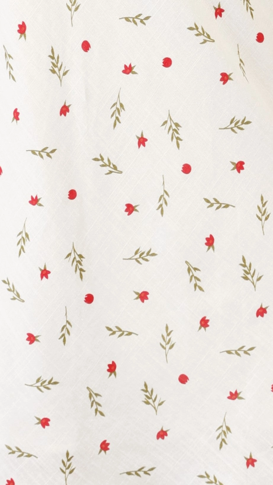 Sansa Mini Skirt - Red / Green Floral