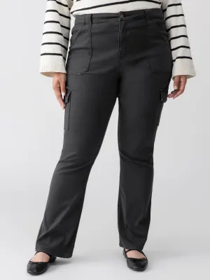 Sculpted Hayden Bootcut Standard Rise Pant Black Extended Sizing