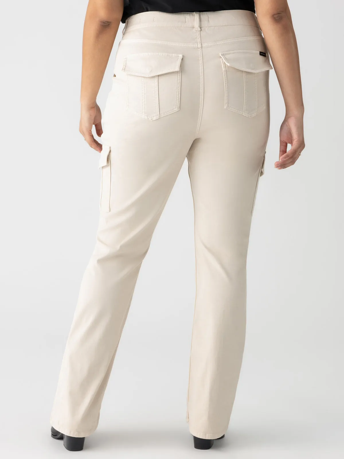Sculpted Hayden Bootcut Standard Rise Pant Toasted Almond Extended Sizing