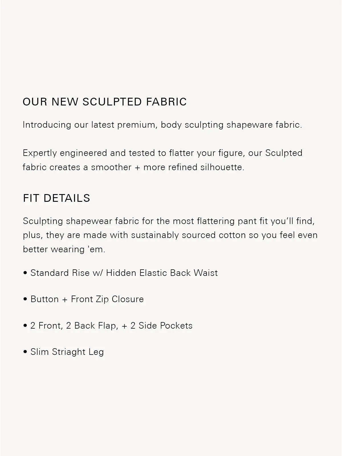 Sculpted Hayden Cargo Standard Rise Pant Toasted Almond