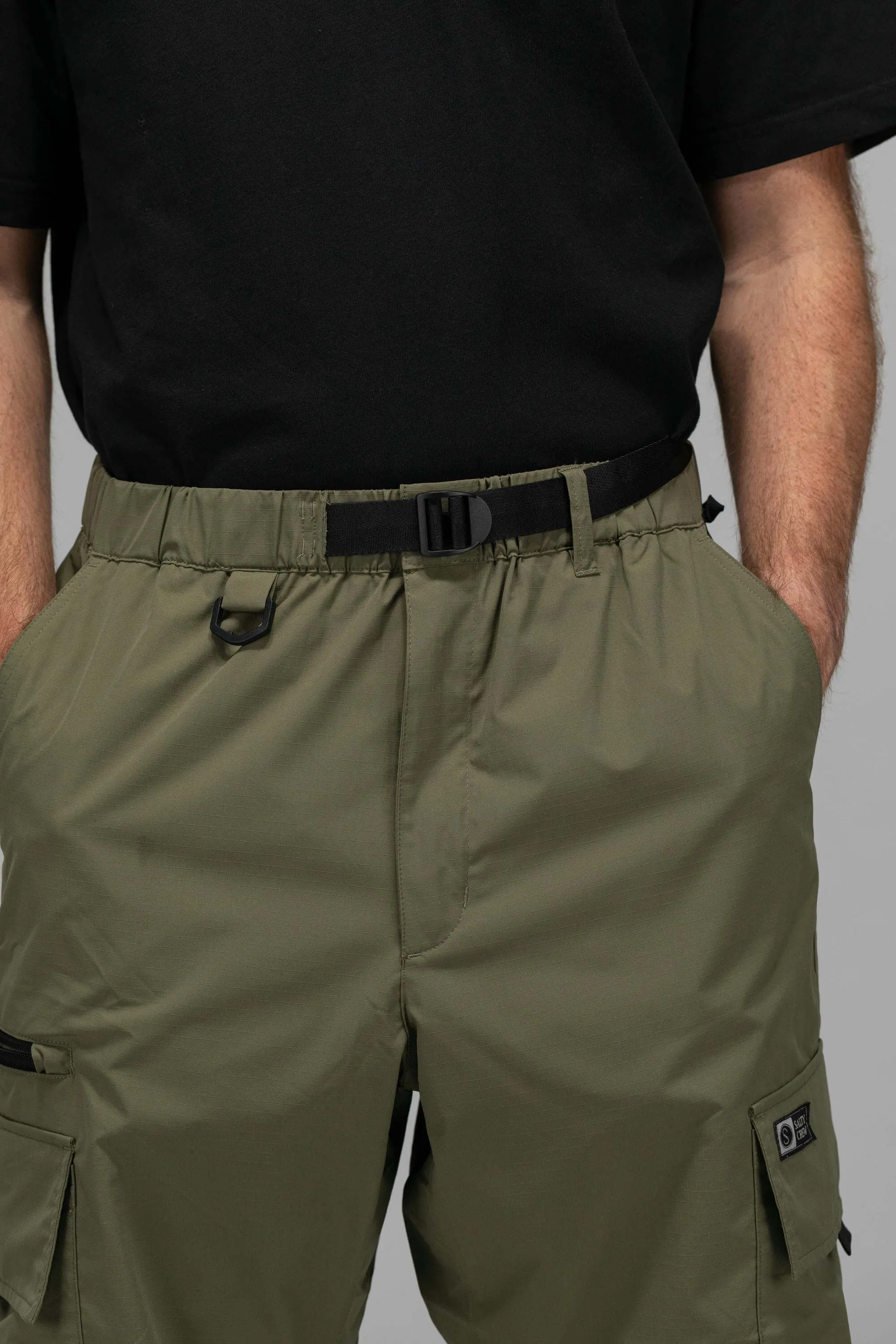 Shore Tech Cargo Pants - Olive