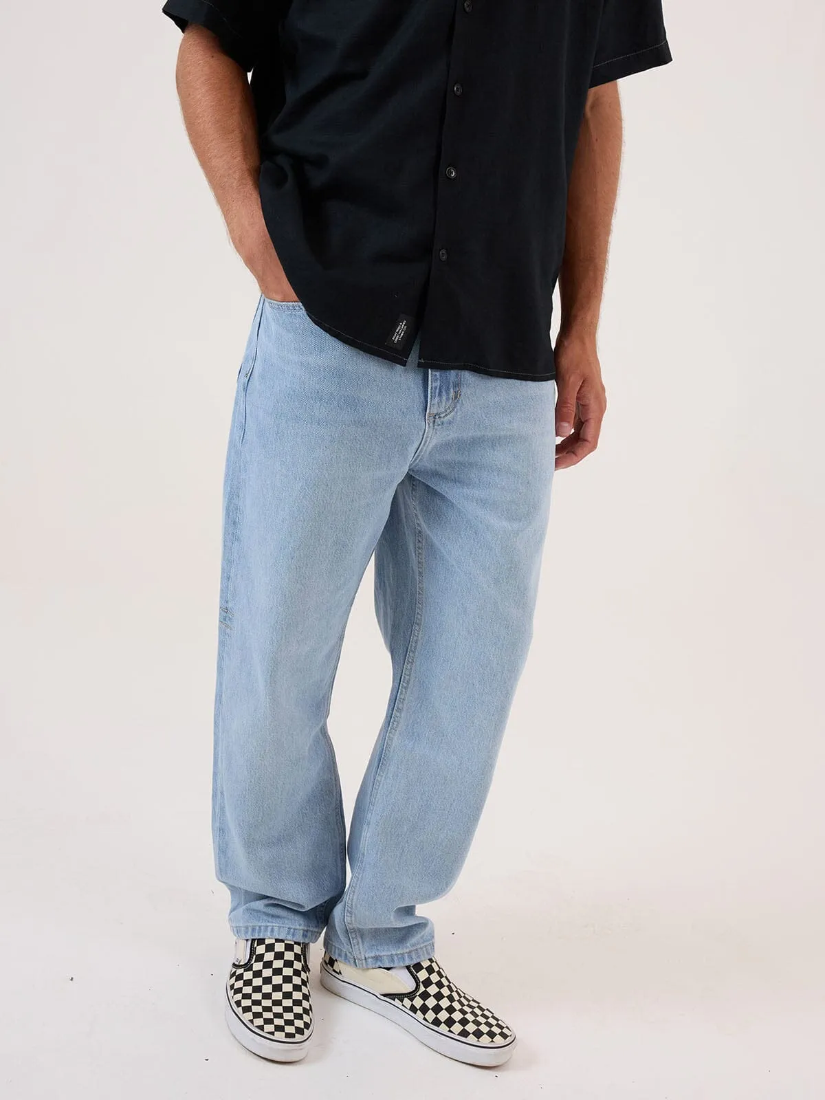 Slacker Denim Jean - Ash Blue