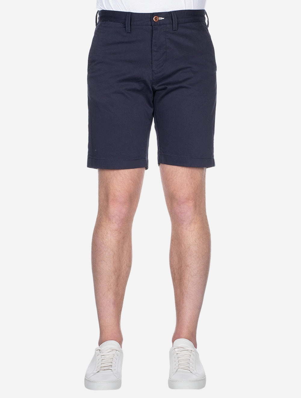 Slim Twill Shorts Marine