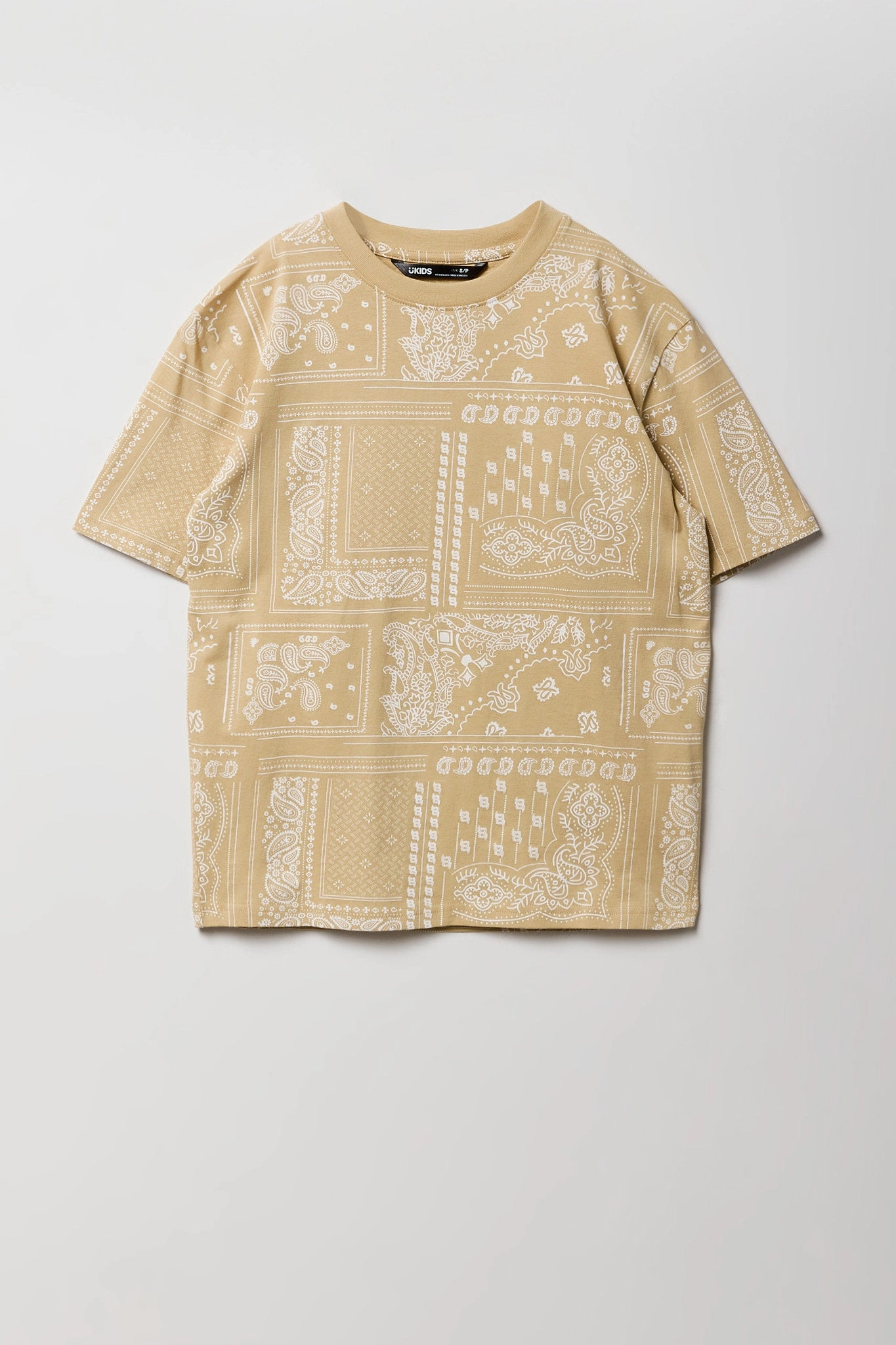 T-shirt avec motif bandana pour garçon