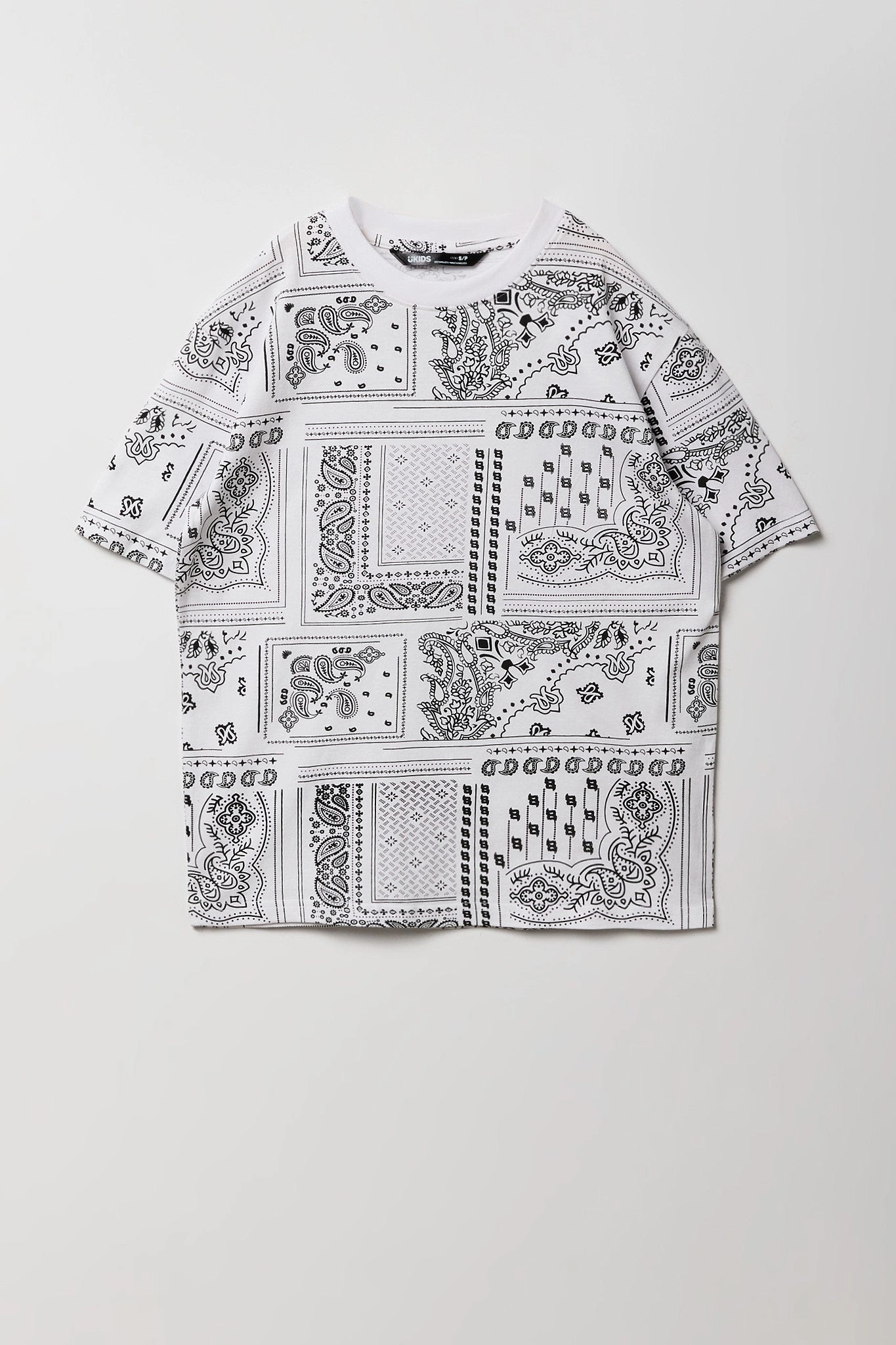 T-shirt avec motif bandana pour garçon