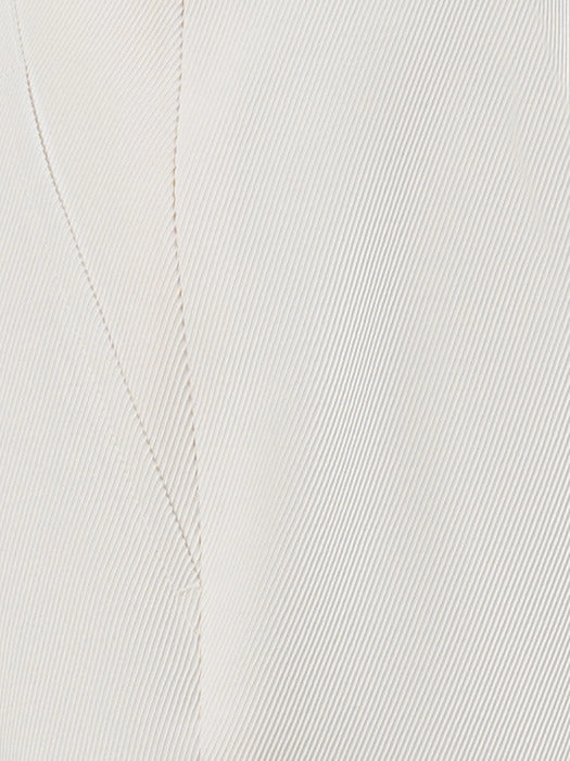 Tapered Pleated Wool Tricotine Slouchy Pants