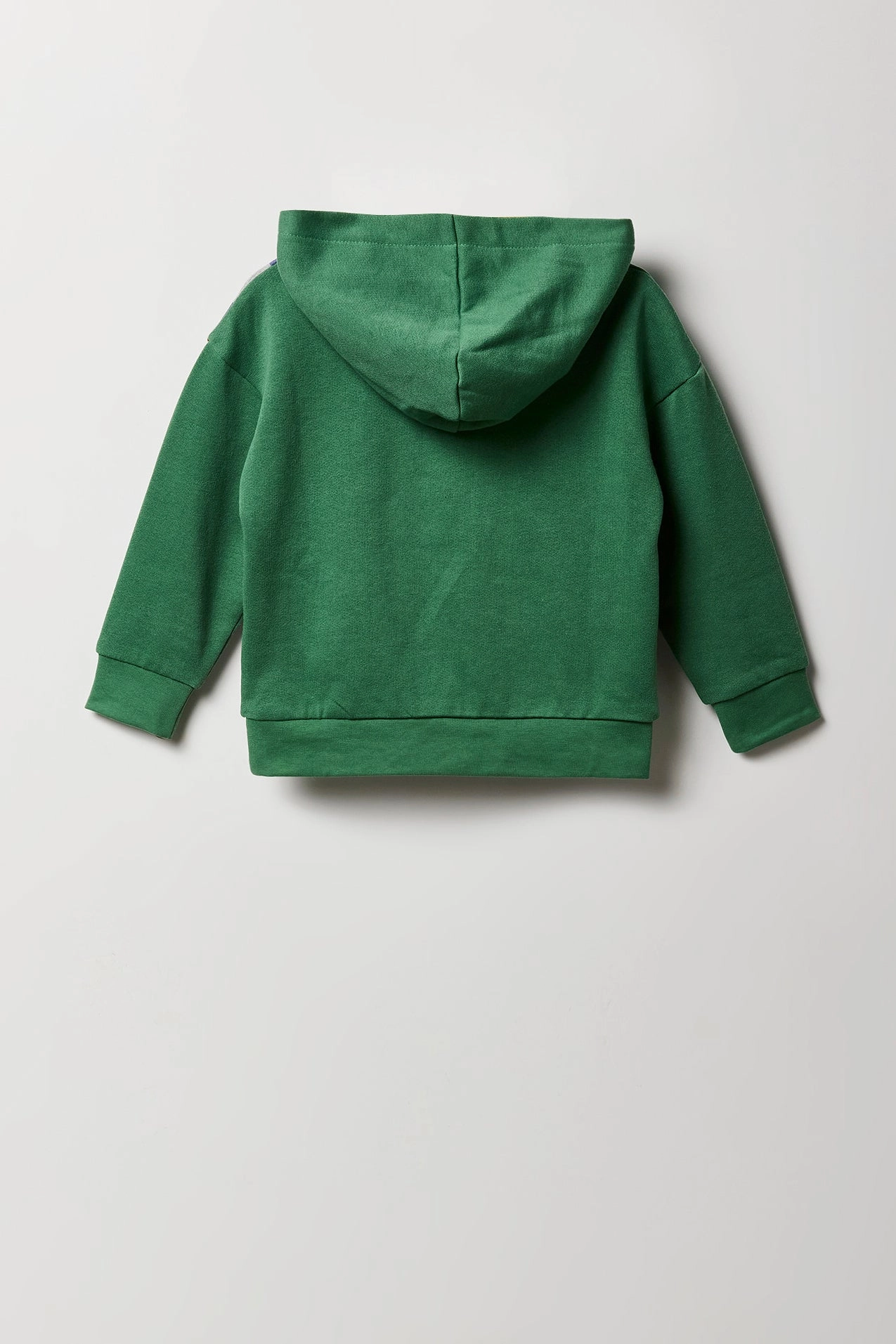 Toddler Boy Printed Colourblock Fleece Hoodie
