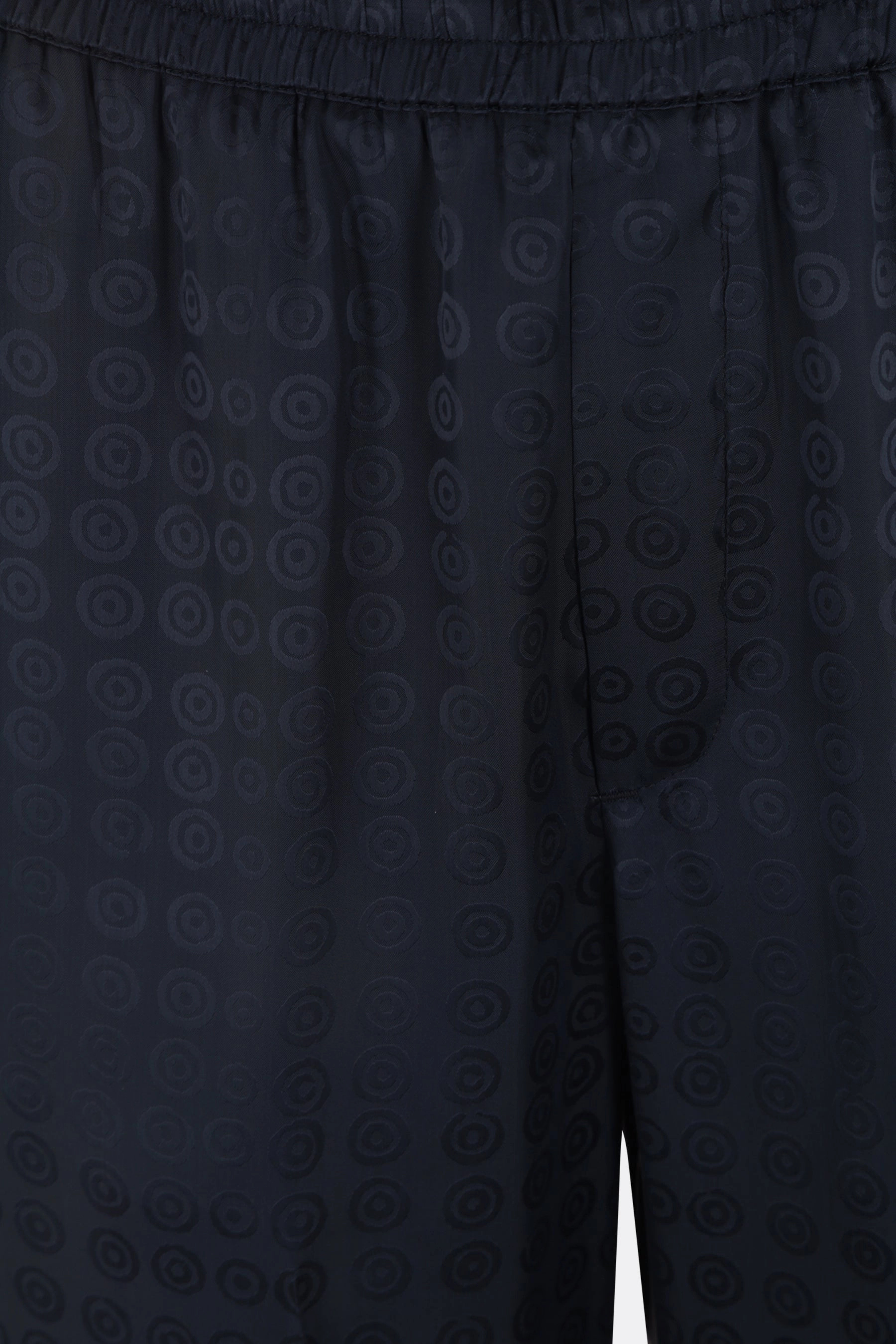 viscose pijama pants with lavallière