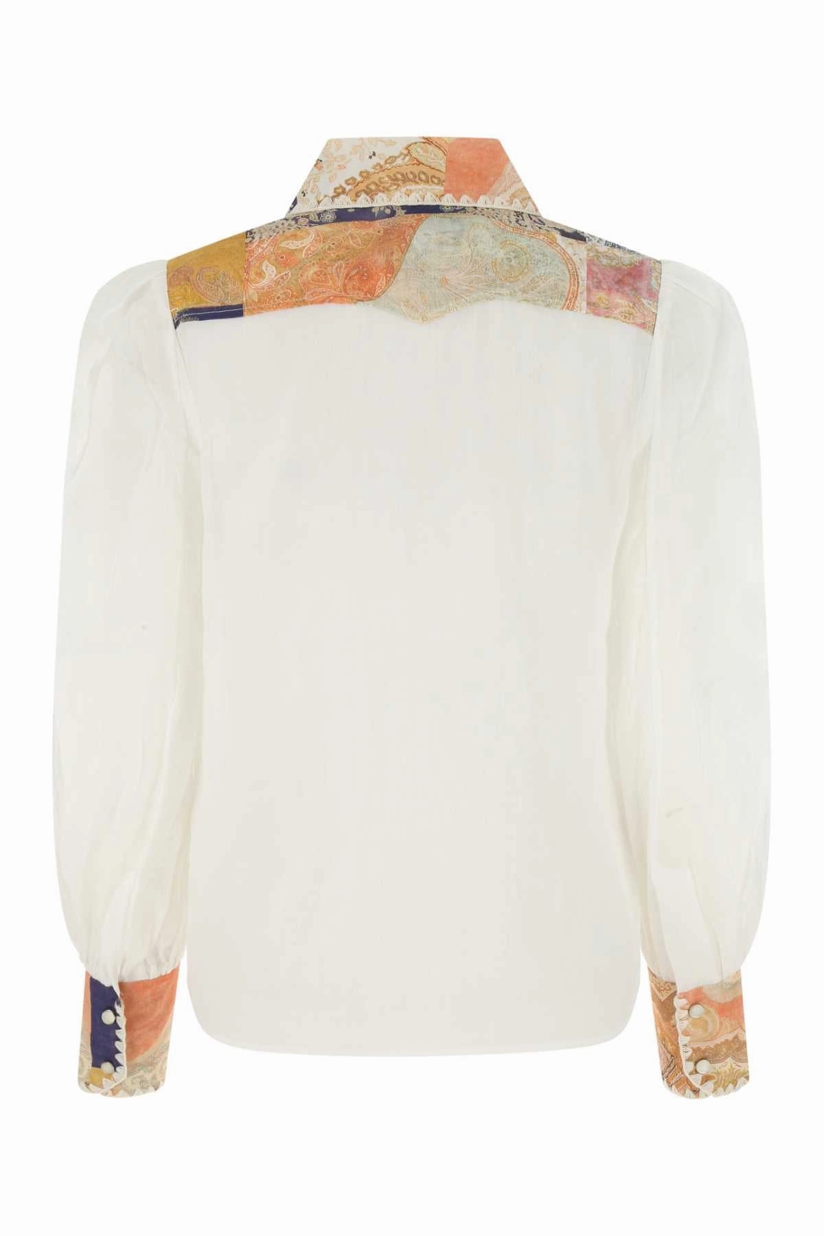 Zimmermann Anneke Patchwork Shirt